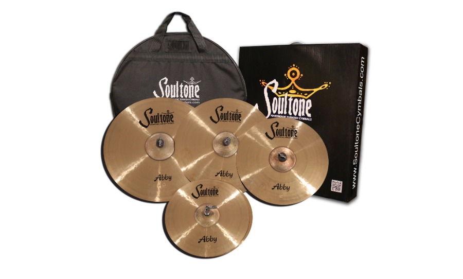 Soultone Abby 20ride,18crash,16crash,14hats cymbal pack